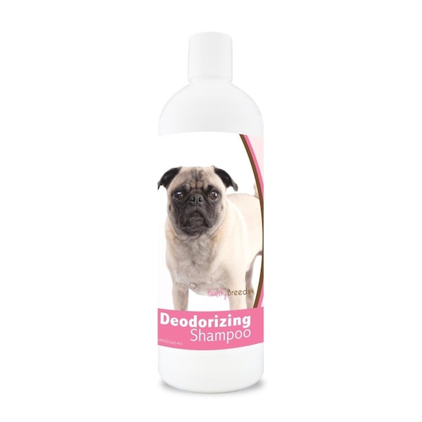 Healthy Breeds 16 oz Pug Deodorizing Shampoo HE126024 - main